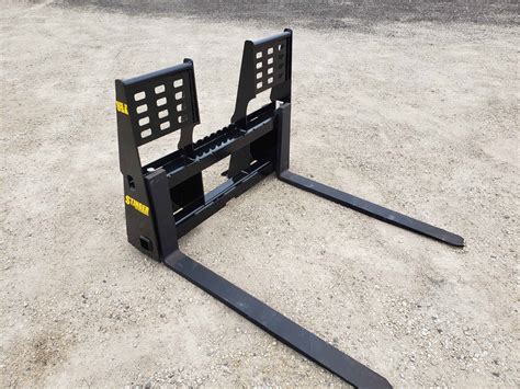 skid steer forklift for sale|aftermarket skid steer forks.